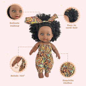 Nice2you backpack carrier opens to reveal the doll for imaginative play.
