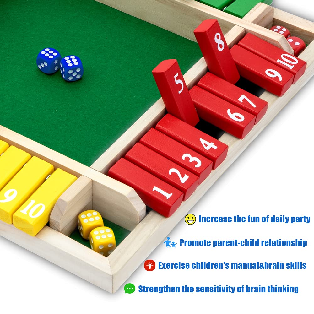 Nicecho Shut The Box in action during a family game night