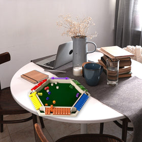 Nicecho Shut The Box six player action highlighting social play