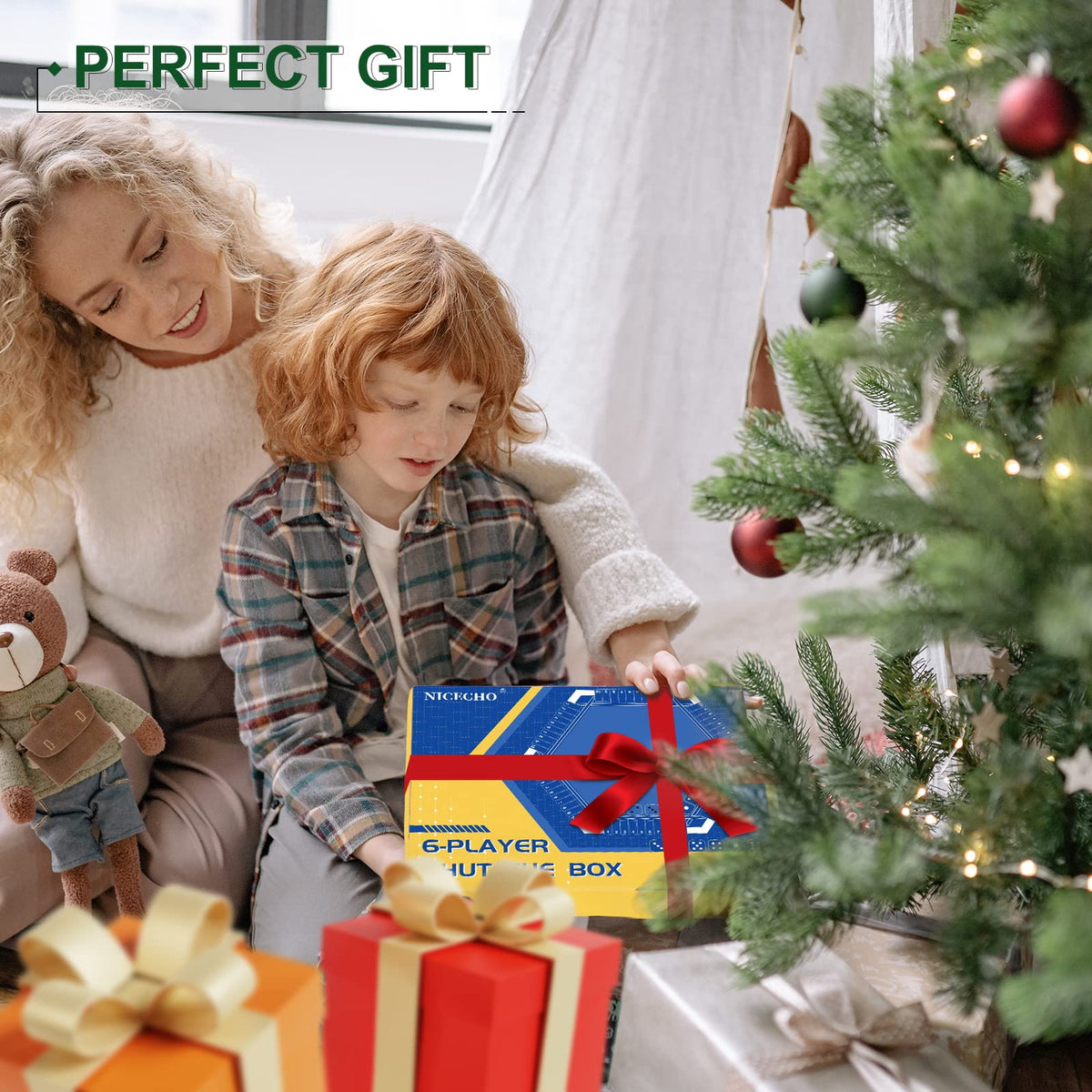 Nicecho Shut The Box gift box packaging for portable entertainment