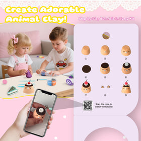 Nicella air-dry clay colors vibrant pigments stay true during modeling