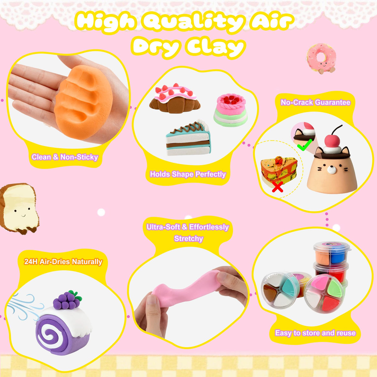 Nicella air-dry clay tutorial guide easy projects teach basic sculpting concepts