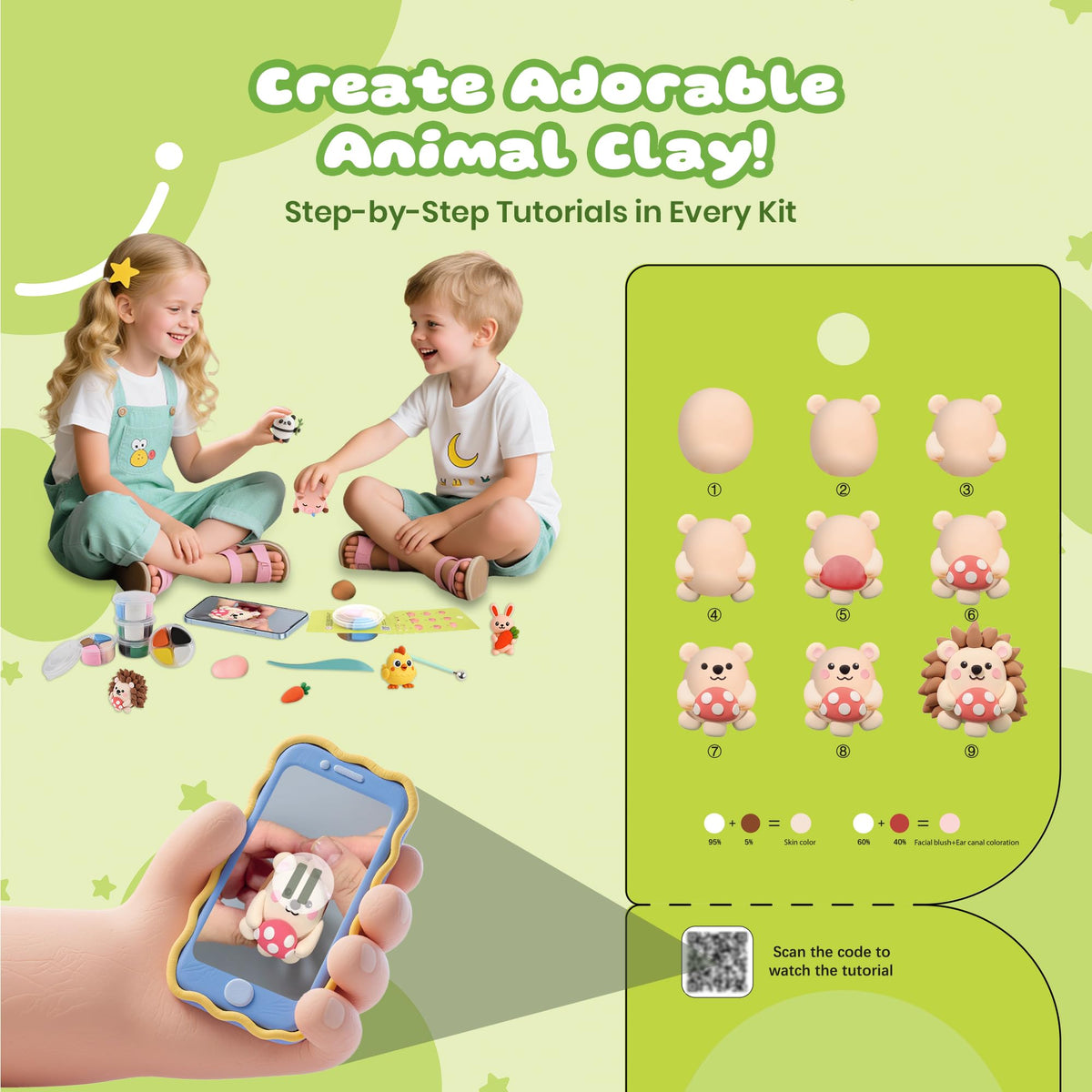Nicella child-safe materials ensure a smooth crafting session