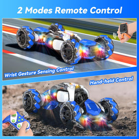 Nicella gesture-sensing RC car with lights and music sparks imaginative play