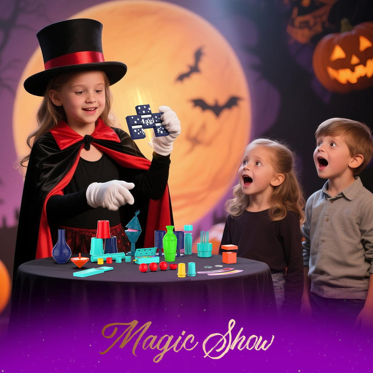 Family-friendly magic moments with Nicella kit encourage shared fun.