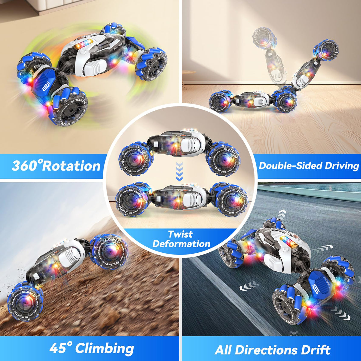 Nicella 2.4GHz multi-player feature supports racing with friends