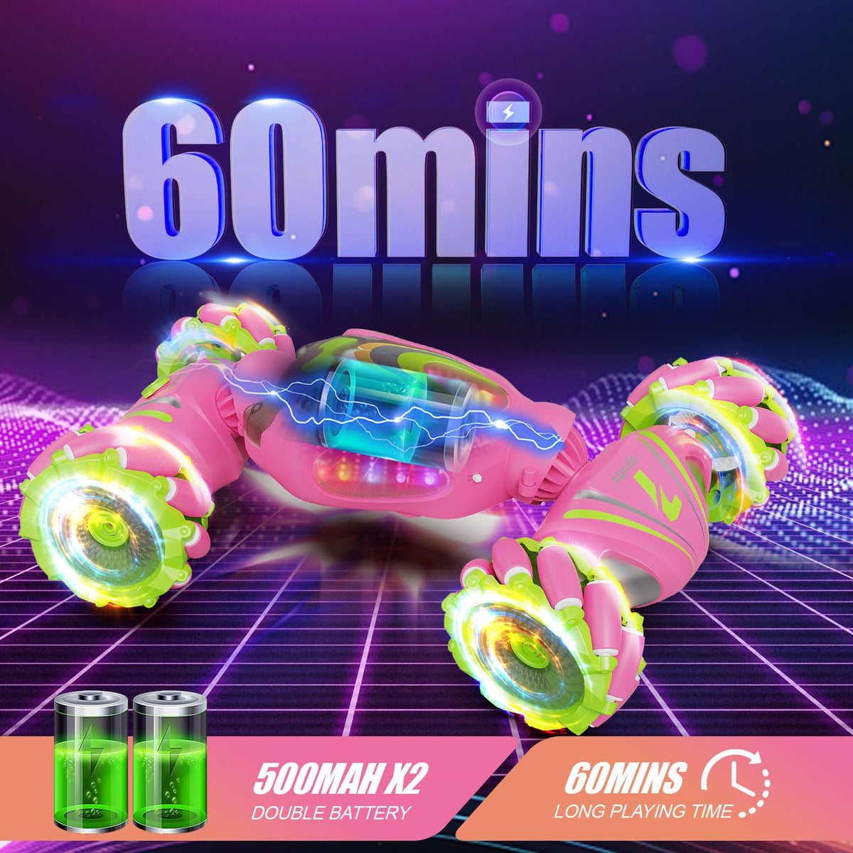Nicella RC car built for indoor and outdoor adventures