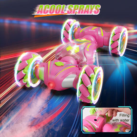 Nicella car with colorful LED lights for vibrant night races