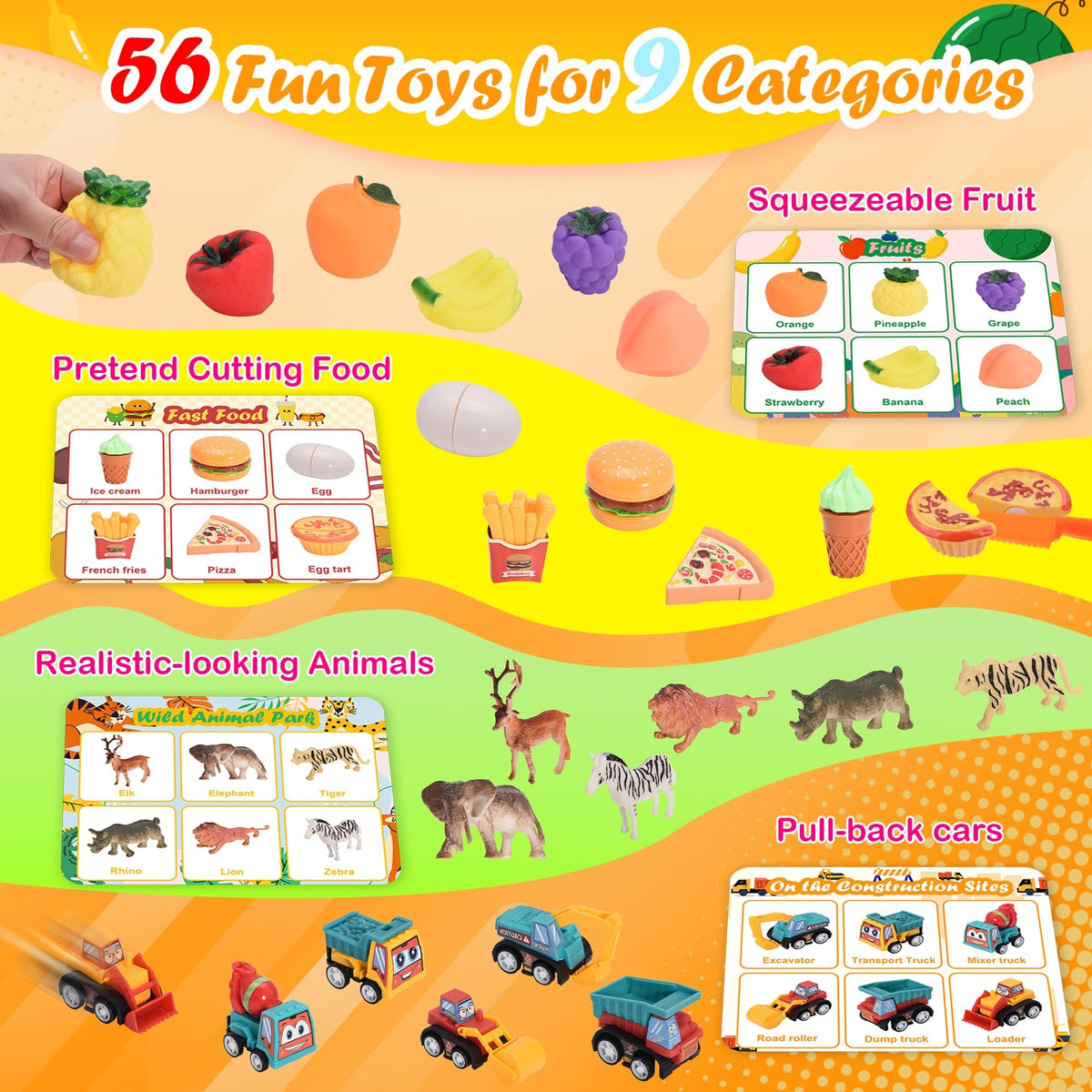 Nicella animal-themed set supports species recognition through hands-on sorting