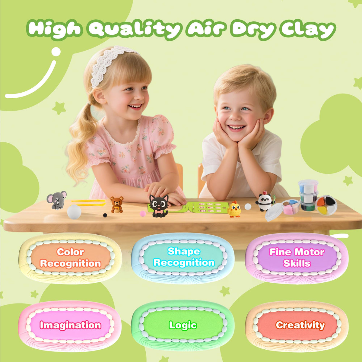 Nicella step-by-step instructions help kids recreate animals with confidence