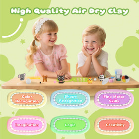 Nicella step-by-step instructions help kids recreate animals with confidence