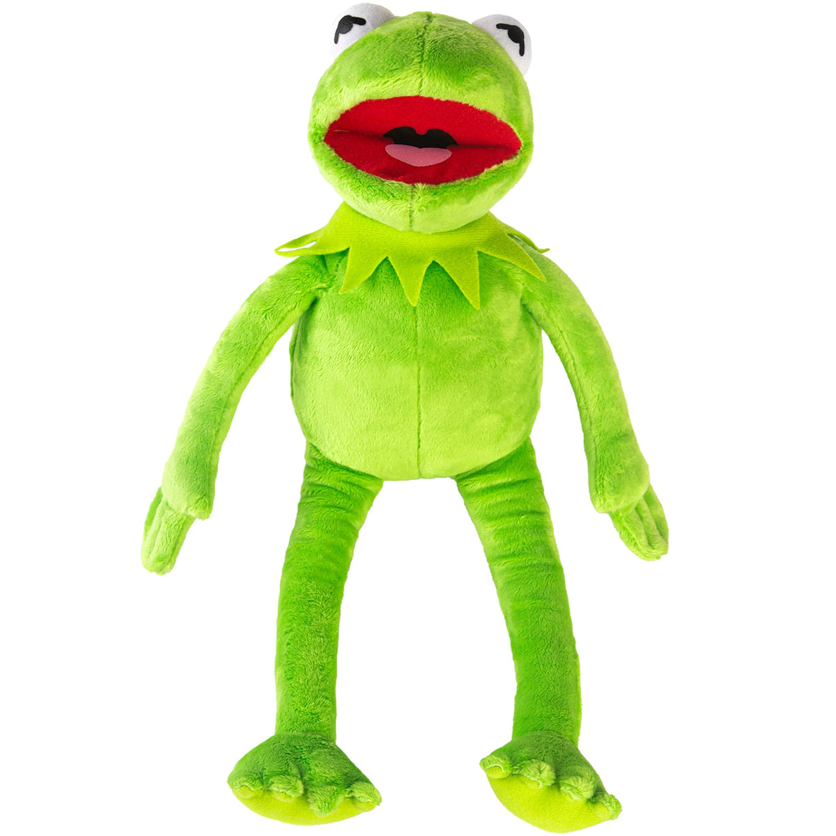 NICERINC Kermit the Frog Plush with movable mouth for poseable play.