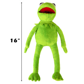 NICERINC Kermit plush with soft fabric for easy hugging and cuddling.