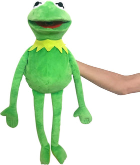 NICERINC Kermit Puppet with movable mouth enables expressive storytelling and lively performances.