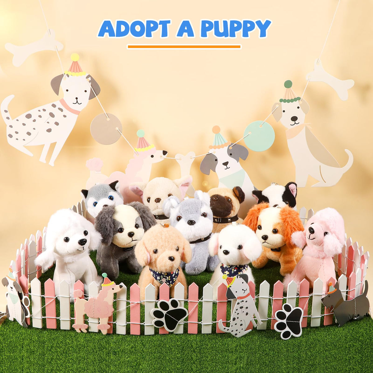 Niceup husky plush toy for gift bags and classroom displays