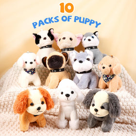 Niceup cocker spaniel and teddy dog plush for loot bags and activities