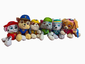 Nickelodeon PAW Patrol Marshall plush, 6 inches, cuddly rescue hero