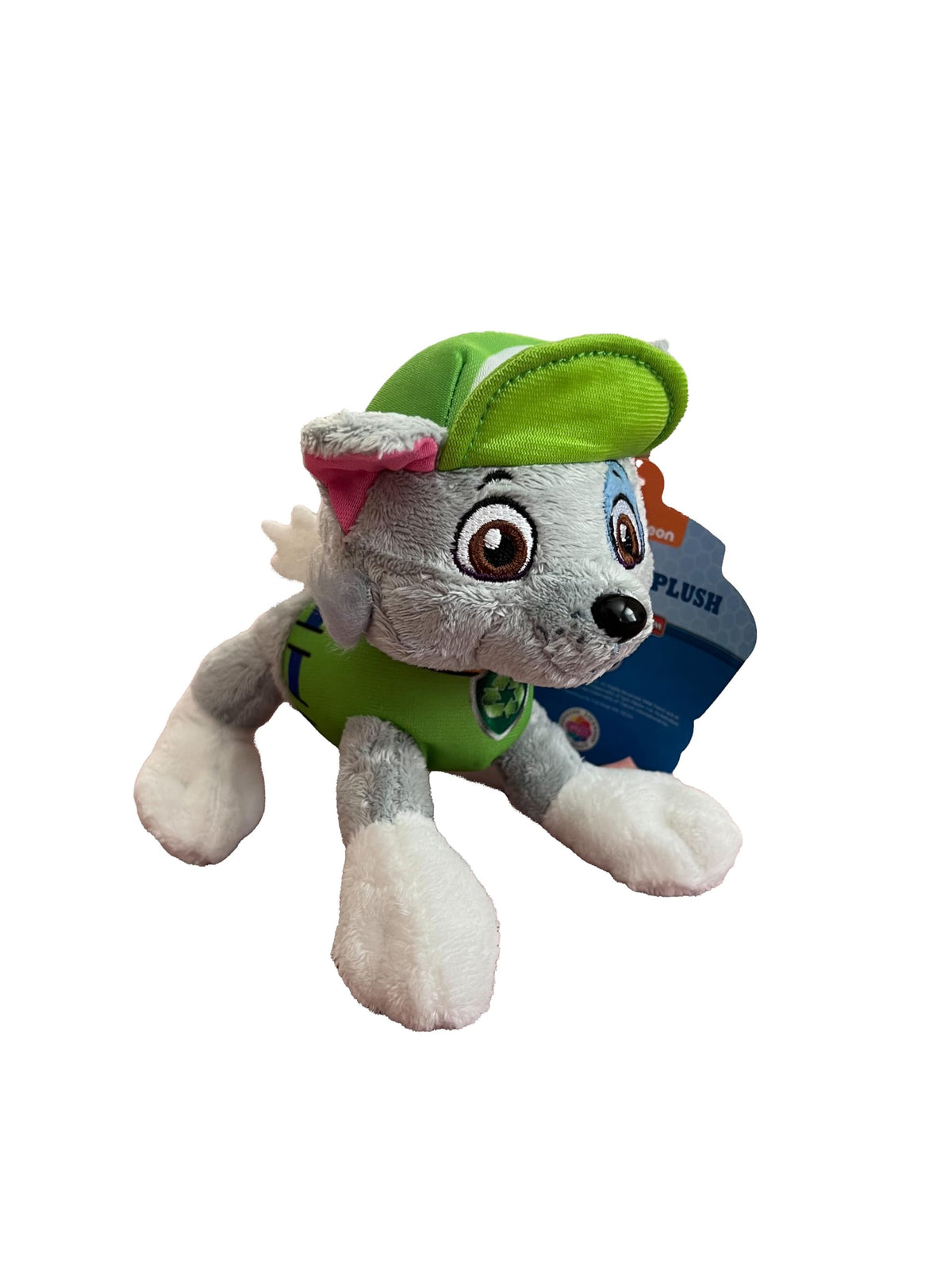 Nickelodeon PAW Patrol Rubble plush, 6 inches, construction buddy