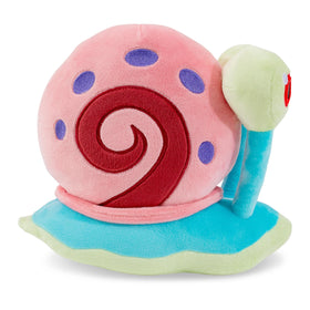 Nickelodeon SpongeBob Gary 10-inch plush, compact and cuddly for small spaces.