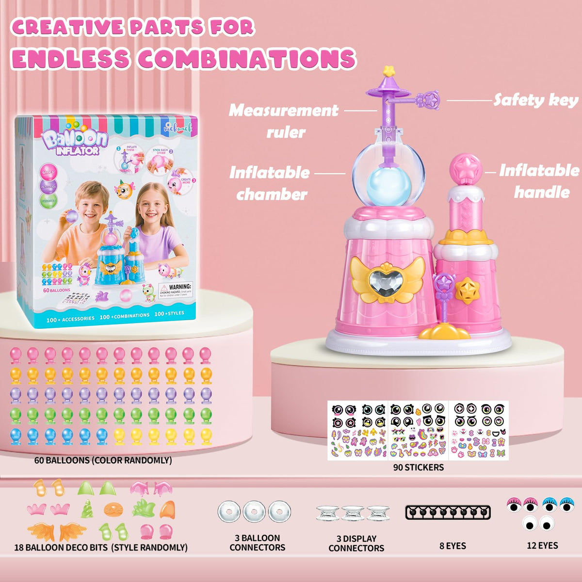 Nicknack child-safe non-toxic materials ensure safe craft time for kids.