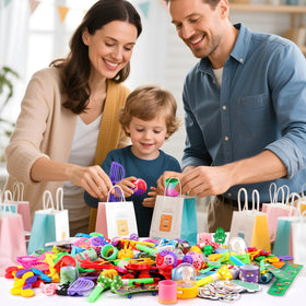 nicknack color box prize packaging highlighting high quality contents.
