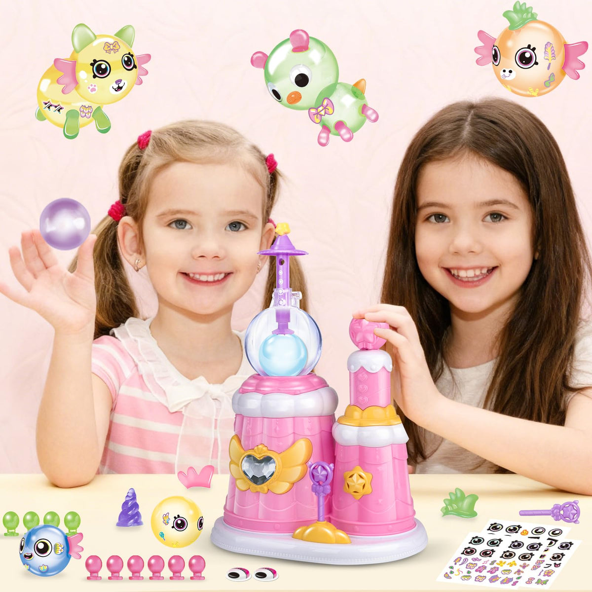 Nicknack DIY balloon-art guide and QR tutorials visible for easy learning and creativity.