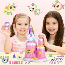 Nicknack DIY balloon-art guide and QR tutorials visible for easy learning and creativity.