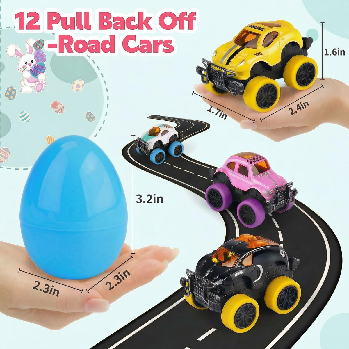 Nicknack Easter basket stuffer ideas, compact toys for pockets.