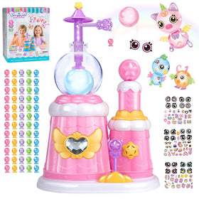 Nicknack Princess Magic DIY Balloons Kit with Pump setup for kids' party crafts.