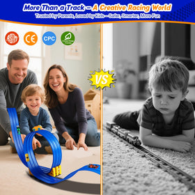 Nicmore bendable loops and ramps inspire imaginative layouts