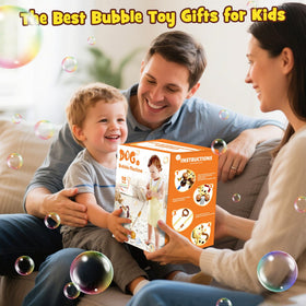 Nicmore bubble machine gift ready design makes a charming present.