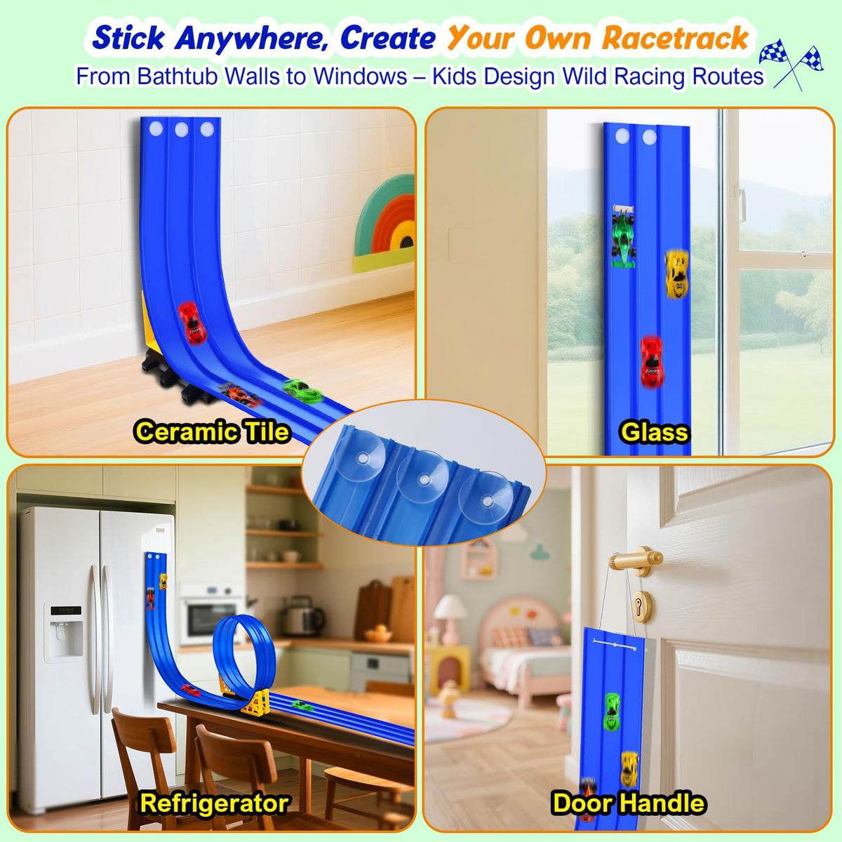 Nicmore suction cups adhesion on wall for secure mounting on smooth surfaces