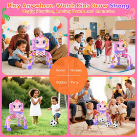 Nicmore trophy slider and learning elements introduce shapes and achievements