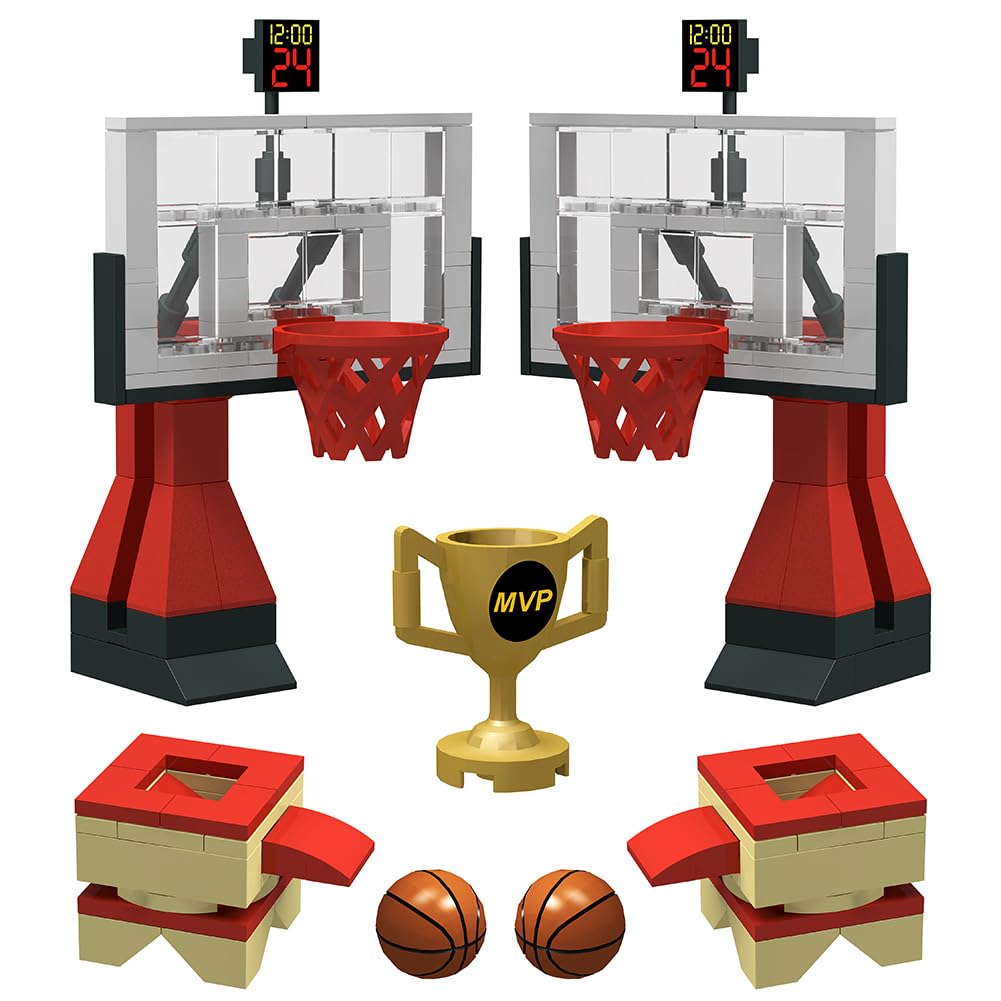 Nicolababe playset ready for action-packed basketball scenes.