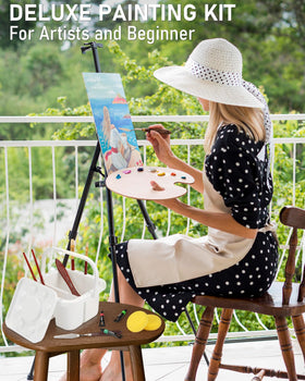 Nicpro palette, sponges, and accessories streamline color mixing