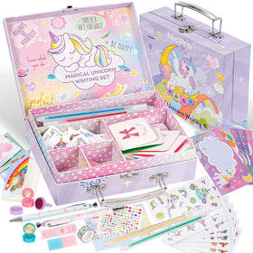 Nicpro unicorn stationery set mechanical pencil with lead refills for precise drawing.
