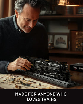 Nifeliz 1225 Locomotive assembly process reveals authentic detailing and build satisfaction.
