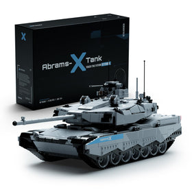 Nifeliz Abrams-X tank model color detail enhances realistic desk display