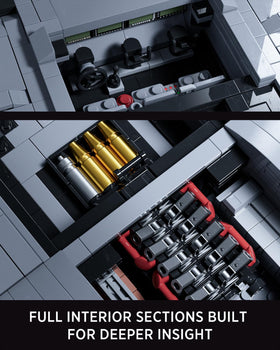 Nifeliz Abrams-X removable structure allows easy inside viewing
