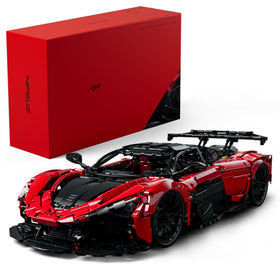 Nifeliz ASIL model shows crimson red parts with a gloss finish for a standout display.