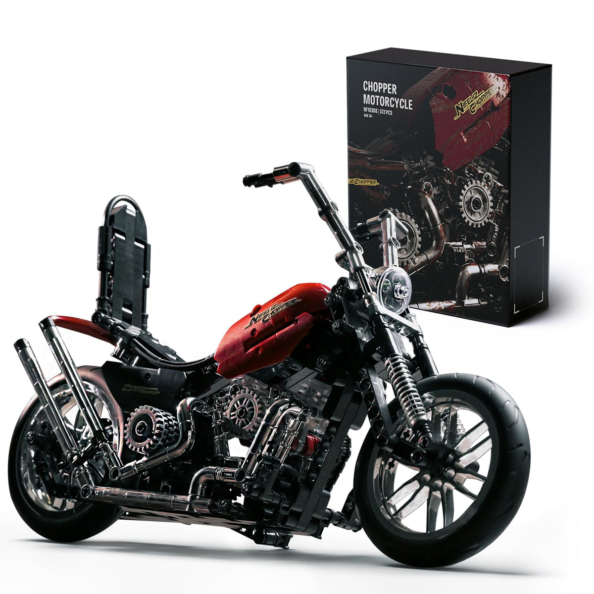 Nifeliz Chopper model front view for premium display