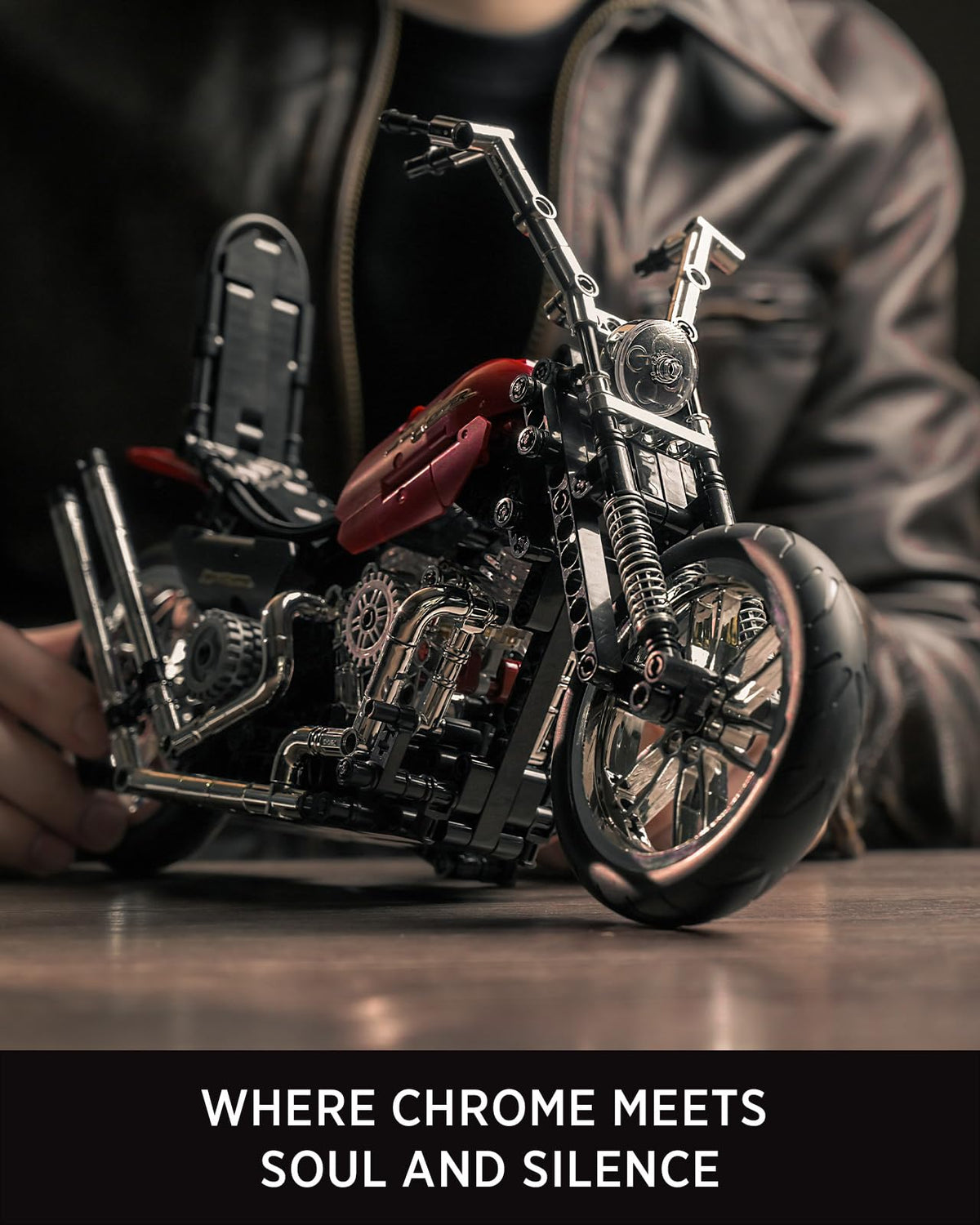 Nifeliz Chopper model wheels showing vintage stance and balance