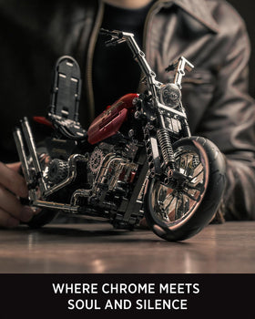 Nifeliz Chopper model wheels showing vintage stance and balance