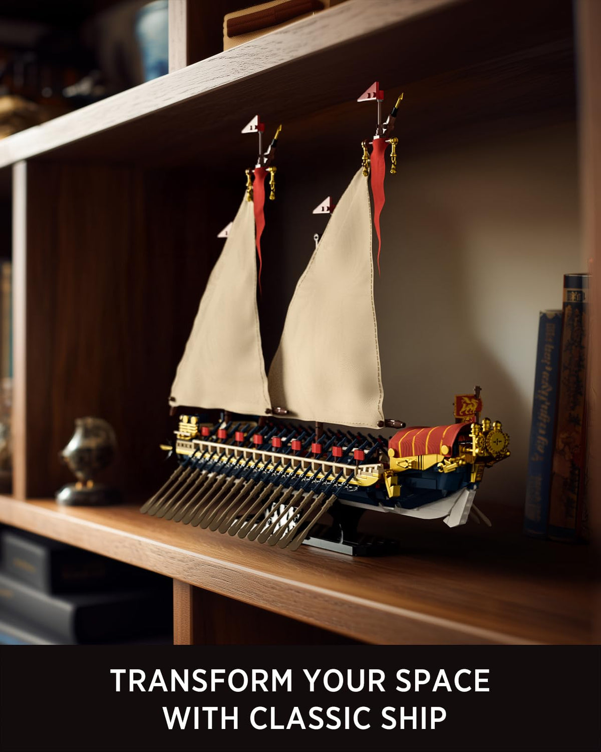 Nifeliz Galley set enriches a ship enthusiast's collection and conversation.