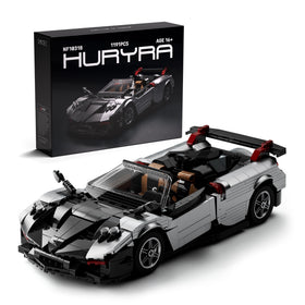 Nifeliz HURYRA front hood open, revealing chassis and real car feel.
