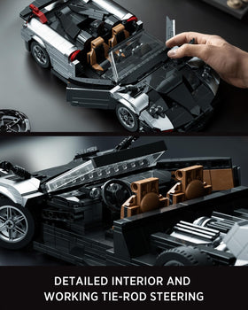 Nifeliz HURYRA steering wheel moves with the front wheels for realism.