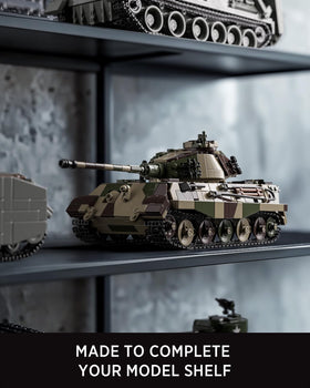 Nifeliz King Tiger tank packaging makes a thoughtful gift option.