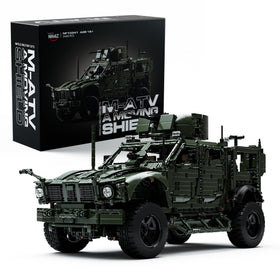 Nifeliz M-ATV armored body shows rugged detail for display and collection.