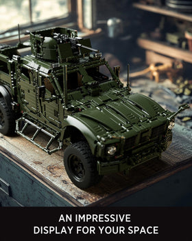 Nifeliz M-ATV L6 engine detail highlights metallic parts and motion.