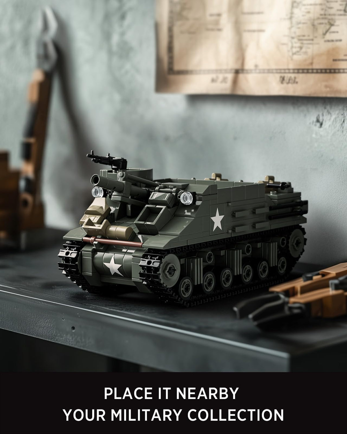 Nifeliz M7 Priest assembly box showing packaging and steps
